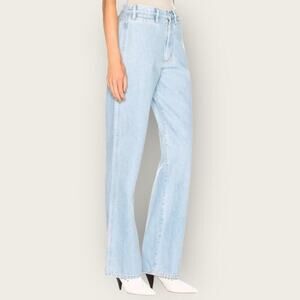 Goldsign | High-Rise Wide-Leg Jeans | Blue Wash | Size 26